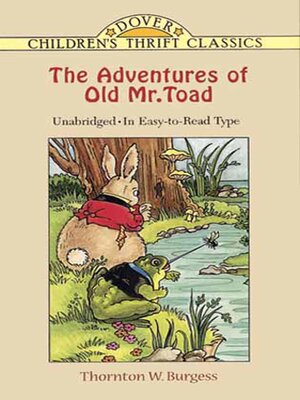The Adventures of Old Mr. Toad - ebook